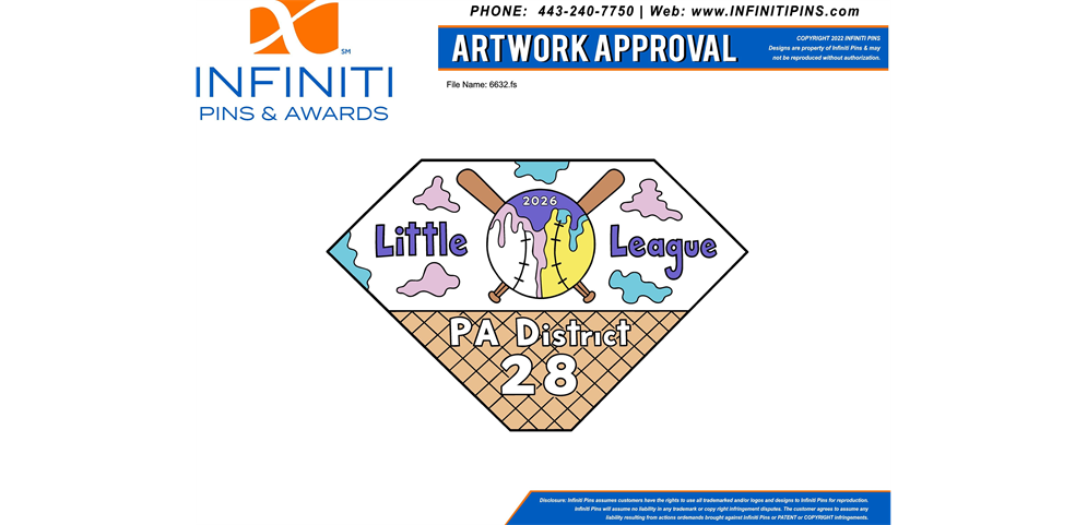District 28 Pin Contest Winner